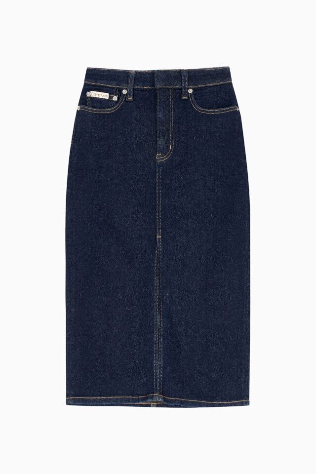 Calvin Klein - Váy jeans CK nữ Premium Pencil Denim Skirt