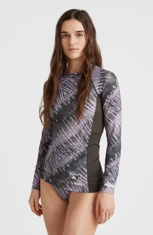 Oneill - Áo bơi tay dài chống nắng nữ Women's Of The Wave Skin Long Sleeves