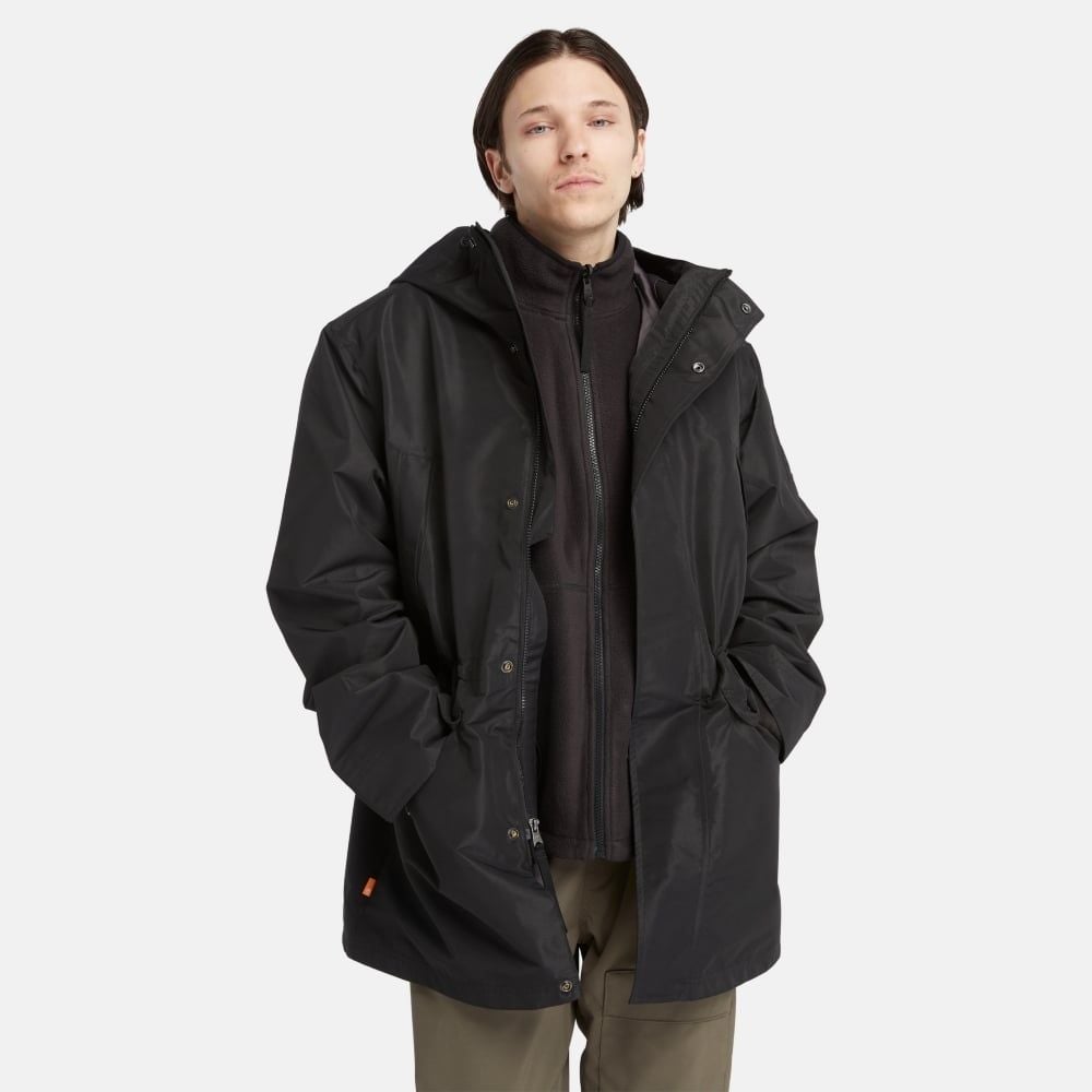 Timberland - Áo khoác Nam Water Resistance  3 In 1 Parka Black