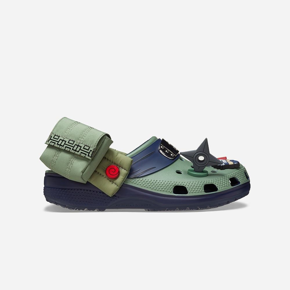 Crocs - Xăng đan nam nữ Classic Navy Naruto Lifestyle