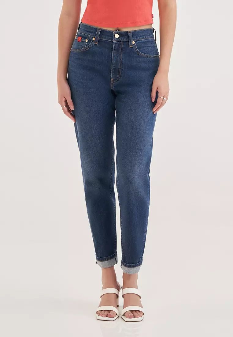 Levi's - Quần jeans dài nữ Women's Selvedge High-Rise Boyfriend Jeans Levis