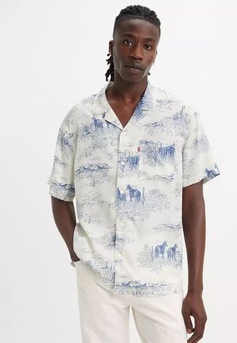 Levi's - Áo sơ mi tay ngắn nam Men's Sunset Camp Shirt Levis