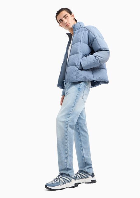 Armani Exchange - Quần jean dáng ôm nam J13 Slim Fit Mens 5 Pockets