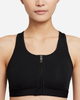 Nike - Áo ngực nữ hỗ trợ cường độ vừa Dri-FIT Swoosh Women's Medium-Support Padded Zip-Front