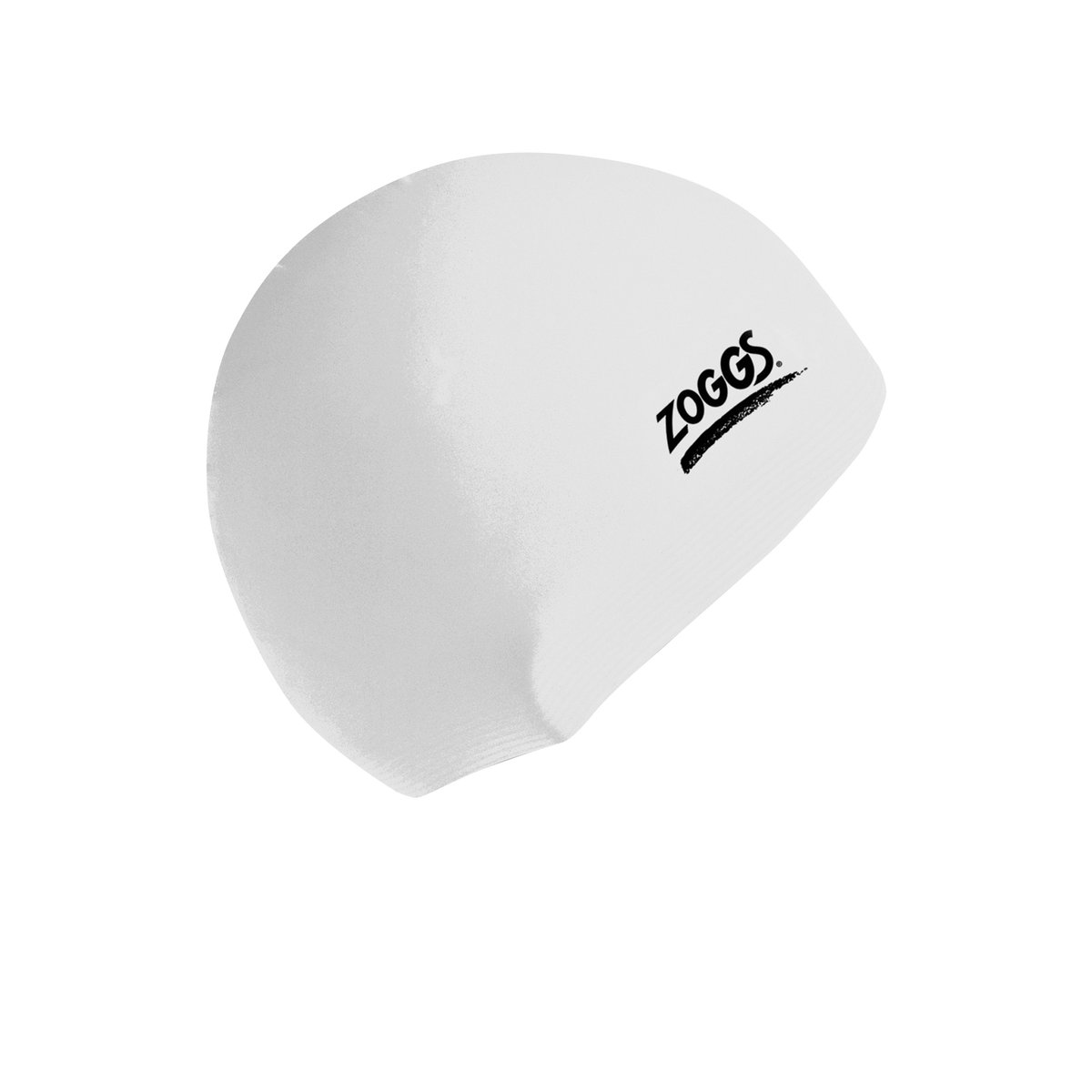Zoggs - Nón bơi nam nữ Silicone Cap-Plain Swimming - Trắng