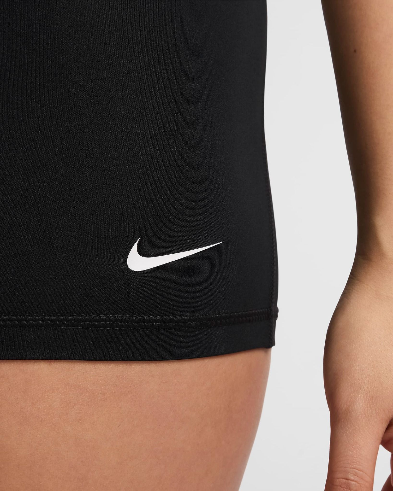 Nike - Quần ngắn ống ôm thể thao Nữ Nike Pro Women's 8cm (approx.) Shorts