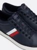Tommy Hilfiger - Giày nam Leather Signature Tape Fine Cleat Trainers