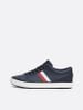 Tommy Hilfiger - Giày nam Leather Signature Tape Fine Cleat Trainers
