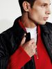 Calvin Klein - Áo khoác da CK nam Leather Quilted Jacket
