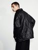 Calvin Klein - Áo khoác da CK nam Leather Quilted Jacket