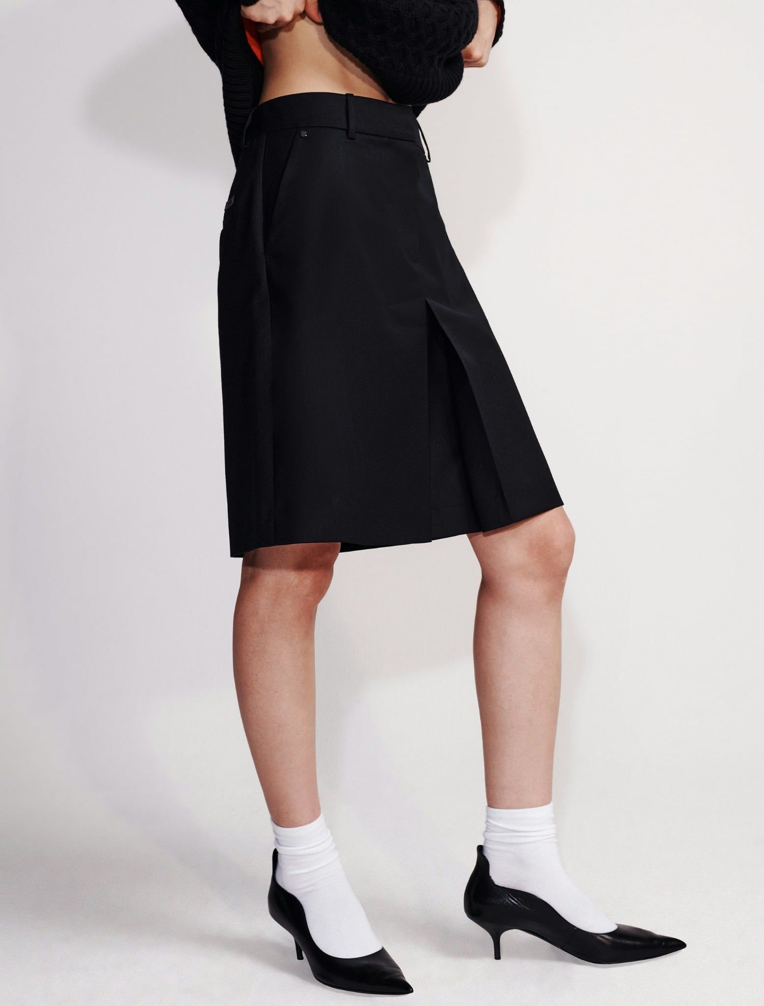 Calvin Klein - Váy CK nữ Wool Blend Tailored Skirt