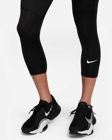 Nike - Quần Dài Ống Ôm Thể Thao Nam Pro Men'S Dri-Fit 3/4-Length Fitness Tights