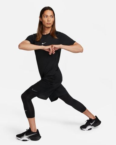 Nike - Quần Dài Ống Ôm Thể Thao Nam Pro Men'S Dri-Fit 3/4-Length Fitness Tights