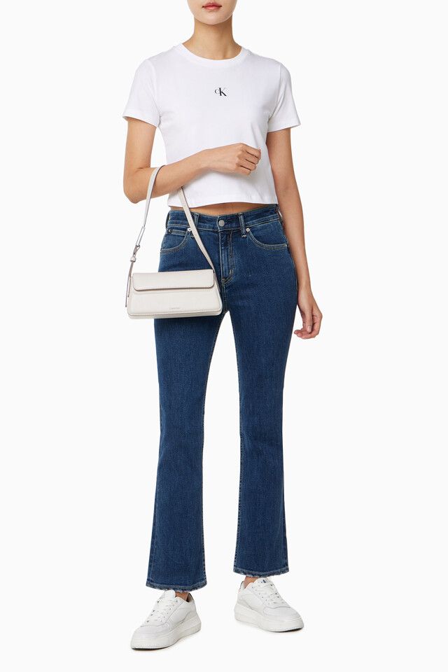 Calvin Klein - Túi xách CK nữ Belted Small Shoulder Bag