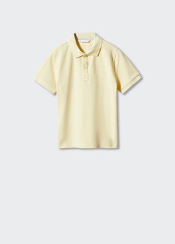 Mango - Áo polo bé trai Cotton Polo Shirt