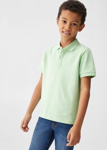 Mango - Áo polo bé trai Cotton Polo Shirt