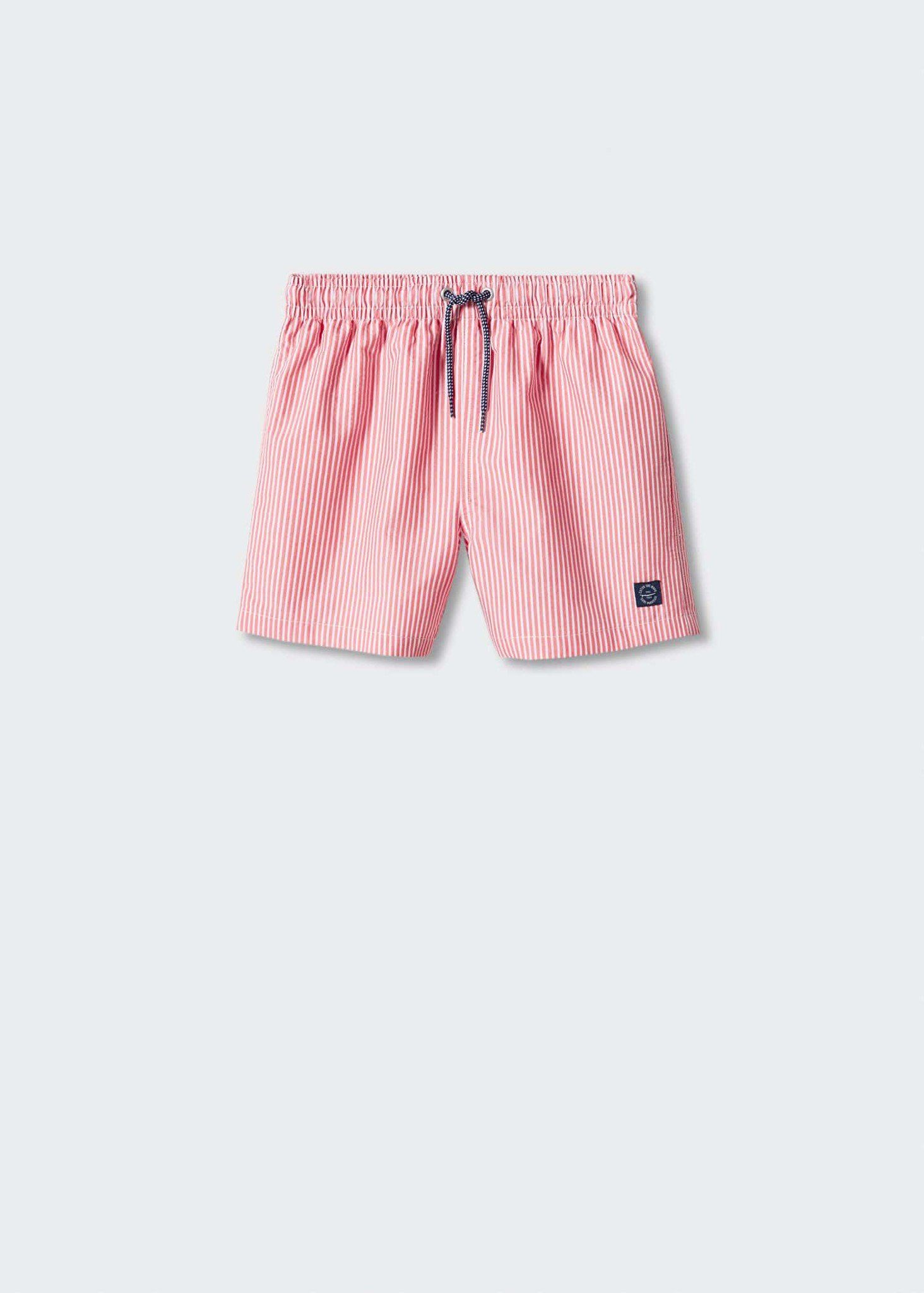 Mango - Quần bơi bé trai Striped Swimming Trunks