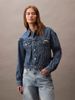 Calvin Klein - Áo khoác jeans nữ Women's 90S Trucker Aop Jacket