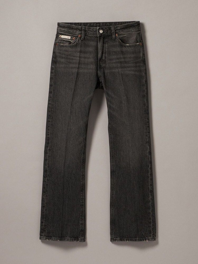 Calvin Klein - Quần jeans dài CK nữ Relaxed Bootcut Jeans