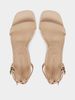 Tommy Hilfiger - Giày cao gót nữ Leather Knots Kitten Sandal