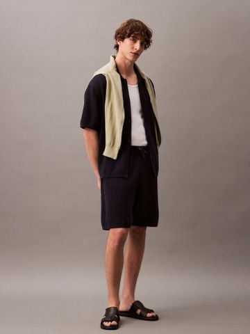Calvin Klein - Quần ngắn CK nam Jacquard Mesh Pull On Shorts
