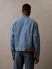 Calvin Klein - Áo khoác jeans CK nam 90s Allover Monogram Trucker Jacket
