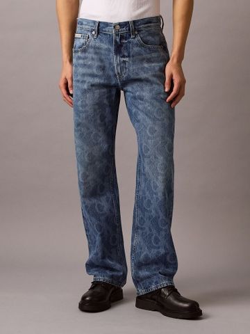 Calvin Klein - Quần jeans ống đứng CK nam 90S Straight Billboard Jean