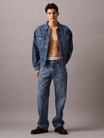 Calvin Klein - Quần jeans ống đứng CK nam 90S Straight Billboard Jean