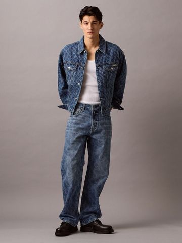Calvin Klein - Quần jeans ống đứng CK nam 90S Straight Billboard Jean