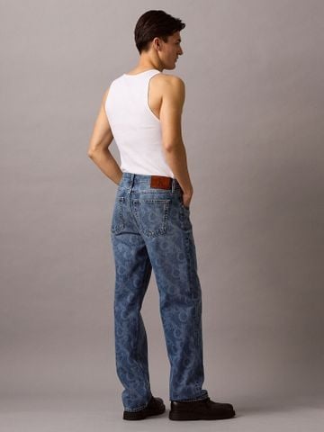Calvin Klein - Quần jeans ống đứng CK nam 90S Straight Billboard Jean