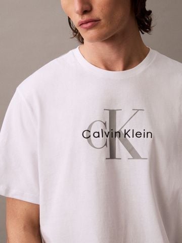 Calvin Klein - Áo thun thời trang CK nam Premium Hero Monologo Tee