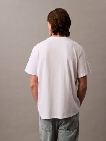 Calvin Klein - Áo thun thời trang CK nam Premium Hero Monologo Tee