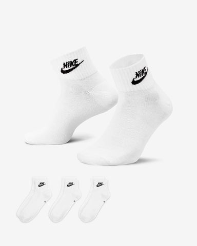 Nike - Bộ ba đôi Vớ thể thao Nam Nữ Everyday Essential Ankle Socks (3 Pairs) SP23-5074