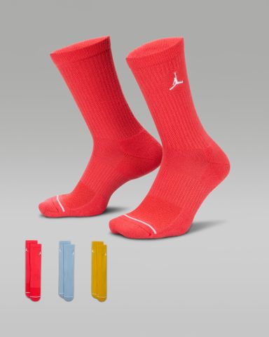 Nike - Bộ ba đôi Vớ thể thao Nam Nữ Jordan Everyday Crew Socks (3 pairs)