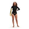 Speedo - Áo bơi tay dài chống nắng nữ Essential Womens Long Sleeve Top Swimming