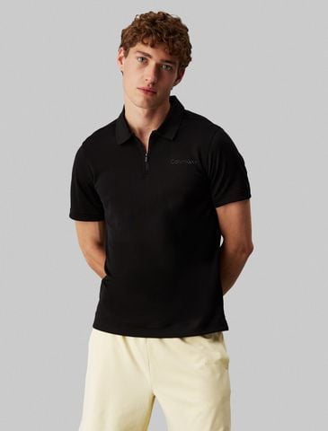 Calvin Klein - Áo polo thể thao CK nam Essential Zip Polo