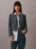 Calvin Klein - Áo khoác CK nữ CK Tropical Wool Cropped Blazer