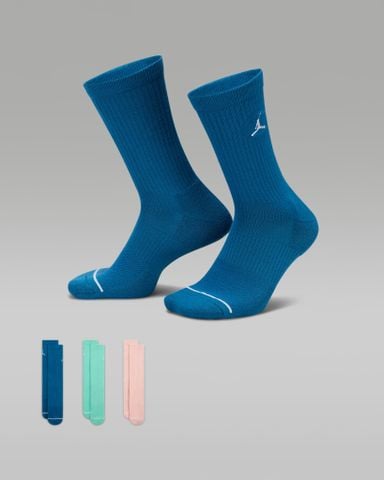 Nike - Bộ 3 Đôi Vớ Thể Thao Nam Nữ Jordan Everyday Crew Socks (3 Pairs)