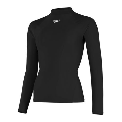 Speedo - Áo bơi tay dài chống nắng nữ Essential Womens Long Sleeve Top Swimming