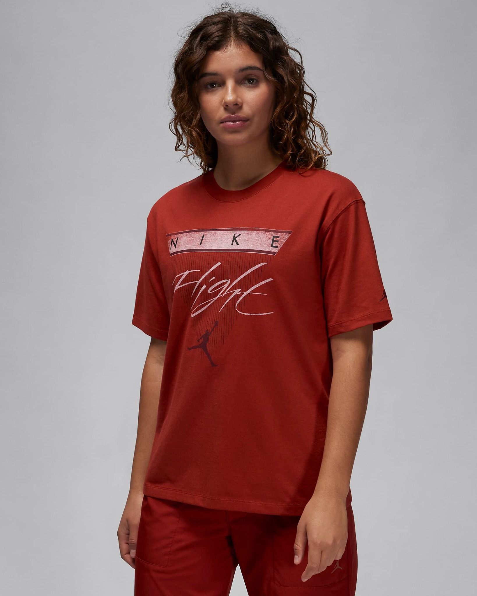 Nike - Áo tay ngắn thể thao Nữ Jordan Flight Heritage Women's Graphic T-Shirt