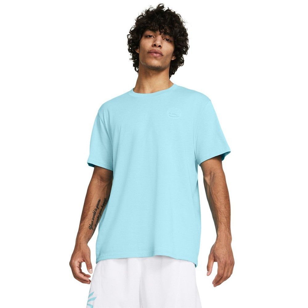 Under Armour - Áo tay ngắn nam Curry Emboss Heatwear Tee