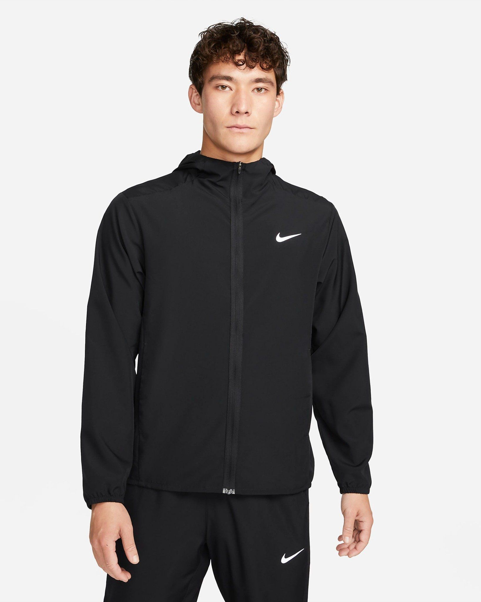 Nike - Áo khoác thể thao Nam Form Men's Dri-FIT Hooded Versatile Jacket