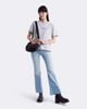 Calvin Klein - Quần jeans dài CK nữ Distressed High Rise Flare Jeans