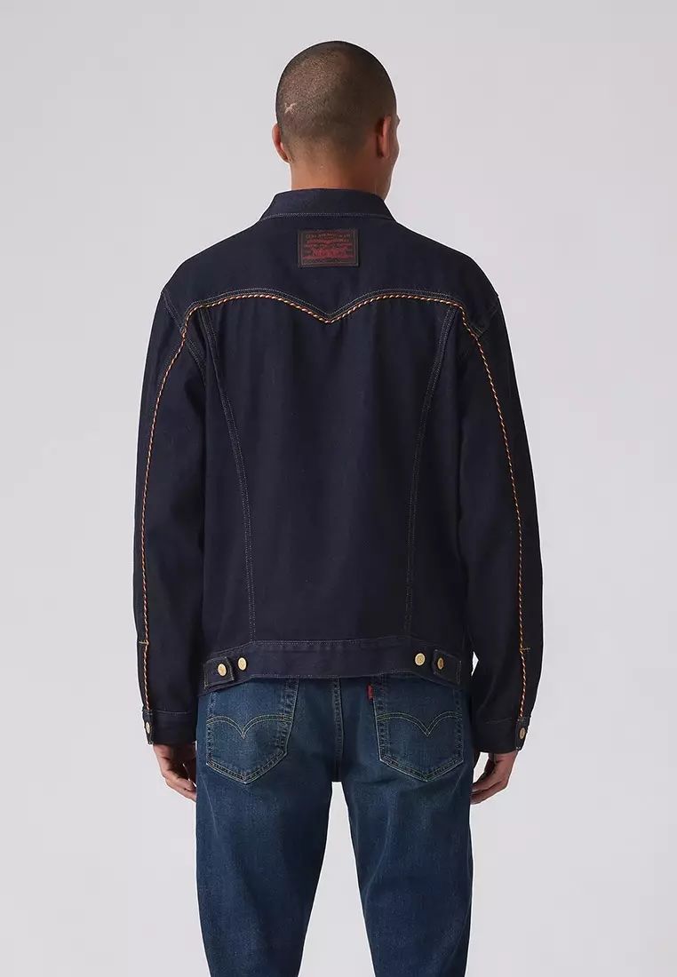 Levi's - Áo khoác jeans nam Men's Lunar New Year Embroidered Trucker Jacket