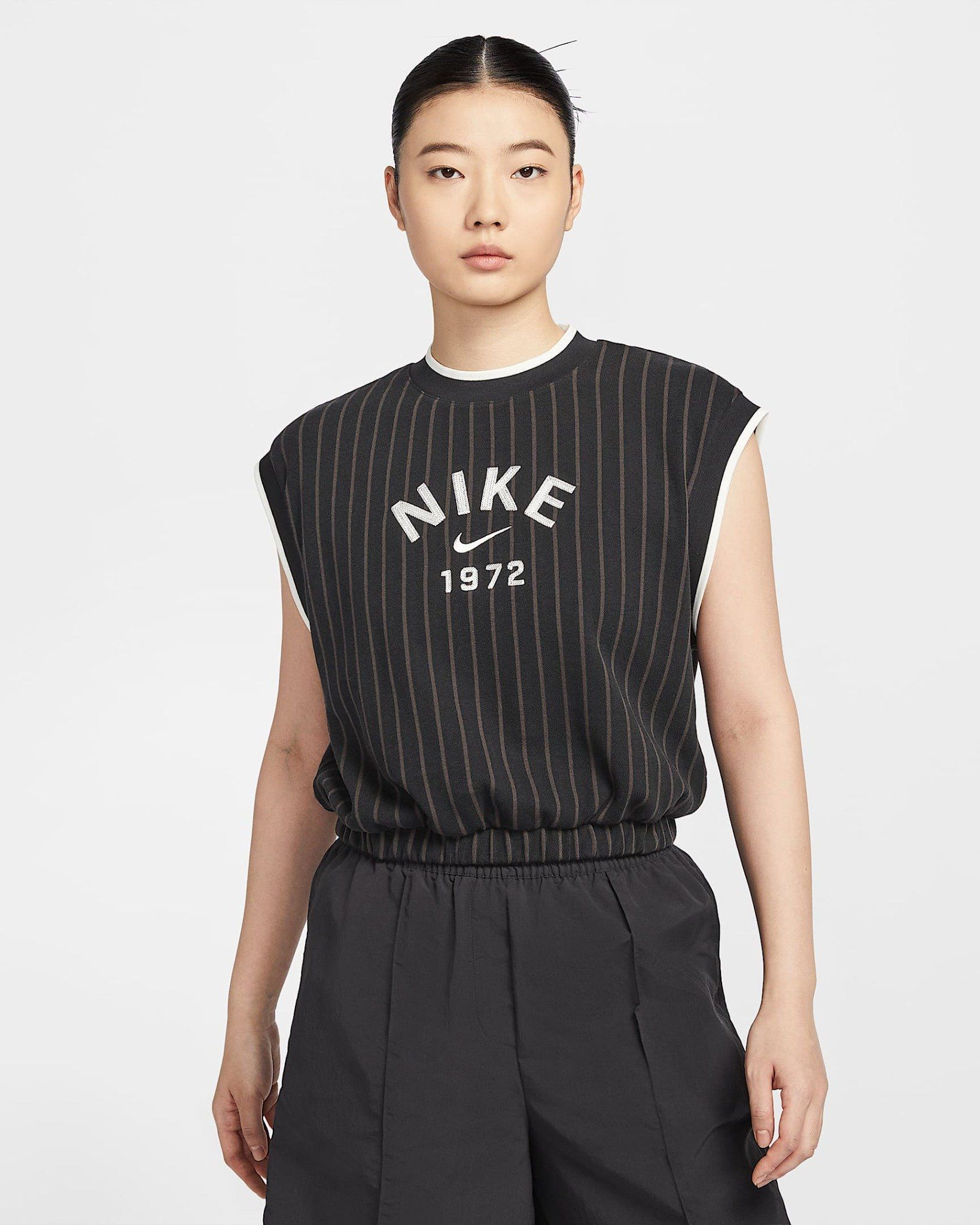 Nike - Áo ba lỗ thể thao Nữ Sportswear Collection Women's Loose Knit Tank Top