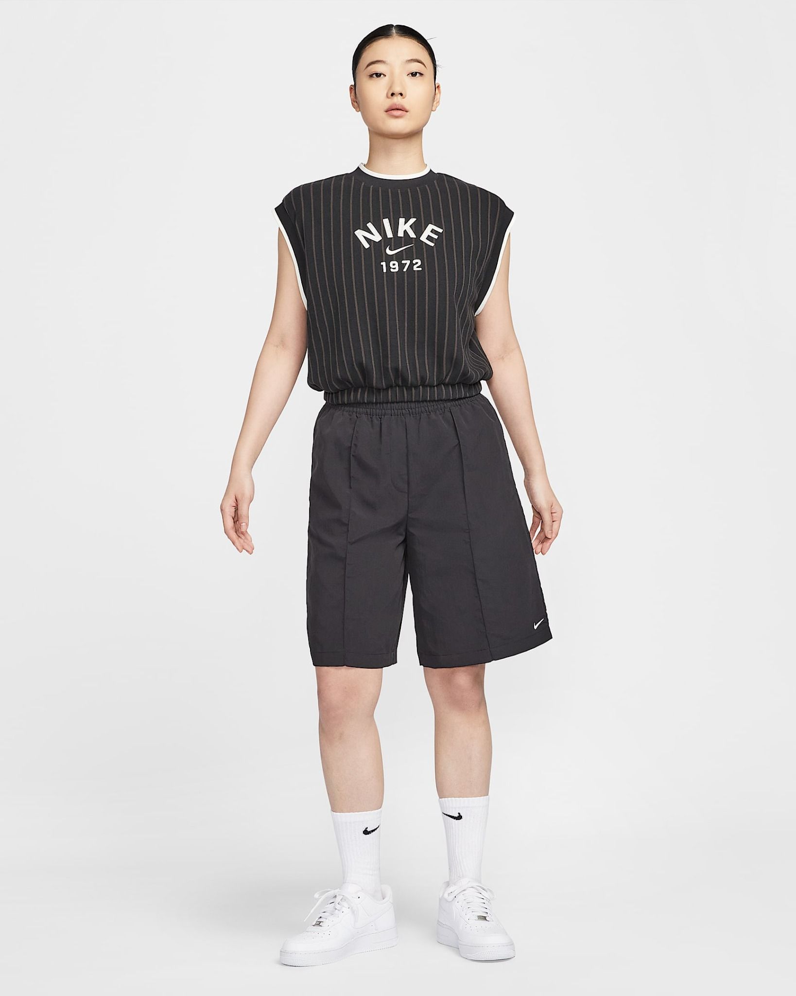 Nike - Áo ba lỗ thể thao Nữ Sportswear Collection Women's Loose Knit Tank Top
