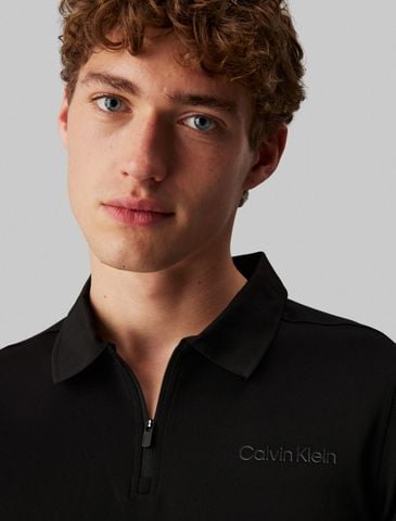 Calvin Klein - Áo polo thể thao CK nam Essential Zip Polo