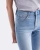 Calvin Klein - Quần jeans dài nữ Distressed High Rise Flare Jeans