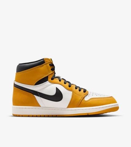 Nike - Giày thời trang thể thao Nam Air Jordan 1 High OG Yellow Ochre