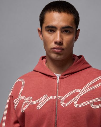 Nike - Áo khoác nỉ tay dài Nam Jordan MVP Men's Full-Zip Fleece Hoodie
